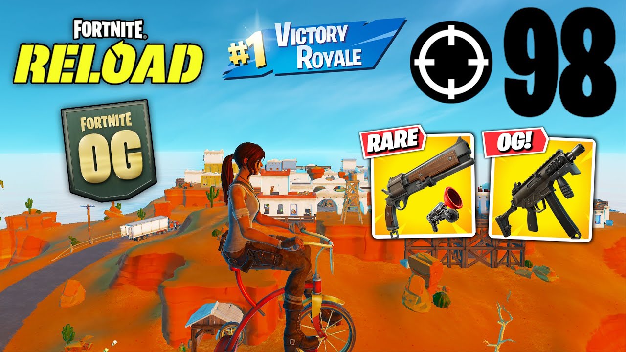 98 Elimination Solo Vs Squads Reload 