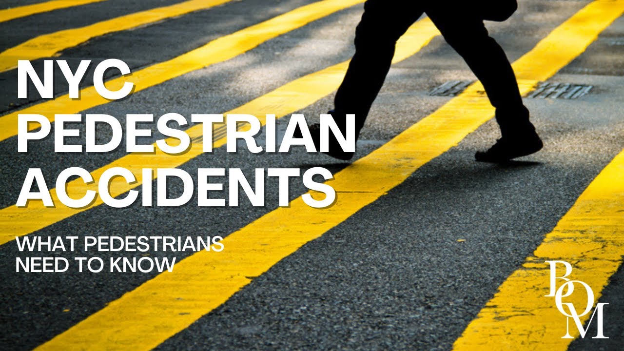 What to Do If You've Been Hit by a Car as a Pedestrian | NYC Injury Lawyer Explains