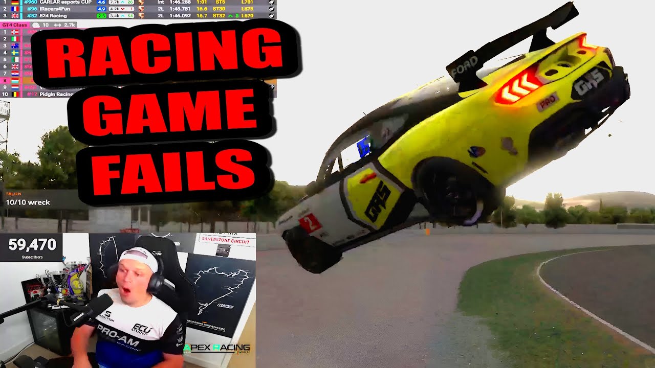 SimRacing Crash & Fail Compilation | Insane and Funny Racing Fails 🏎️💥Week 1