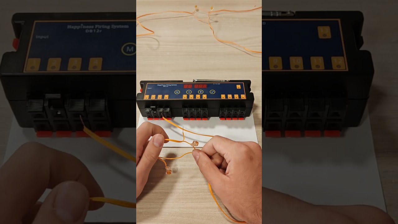 Collegamenti accenditori pirotecnici tutorial 