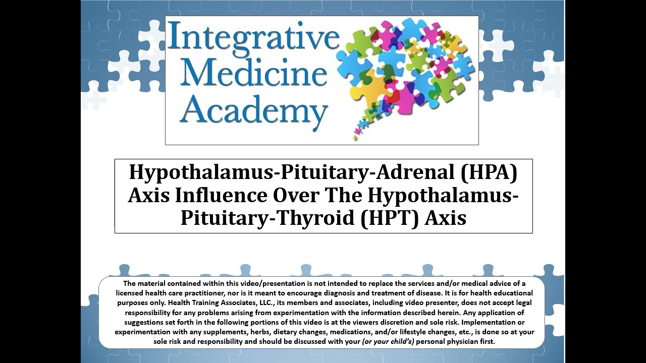 HPA Axis Influence Over The HPT Axis