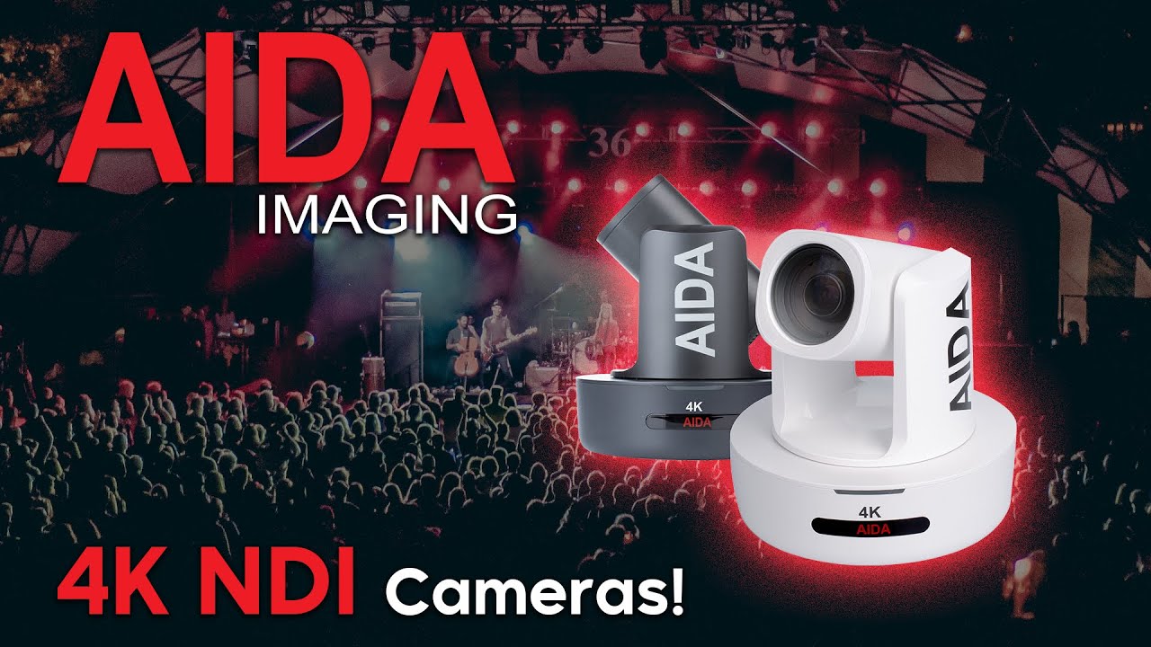 Check Out These 4K NDI PTZ Cameras From AIDA Imaging!