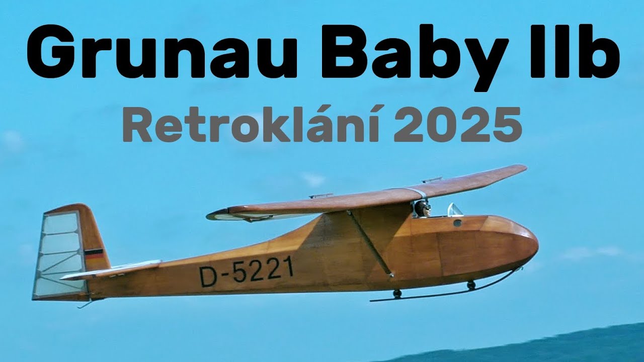 Grunau Baby IIb | scale RC glider | 4K | Hat 2025