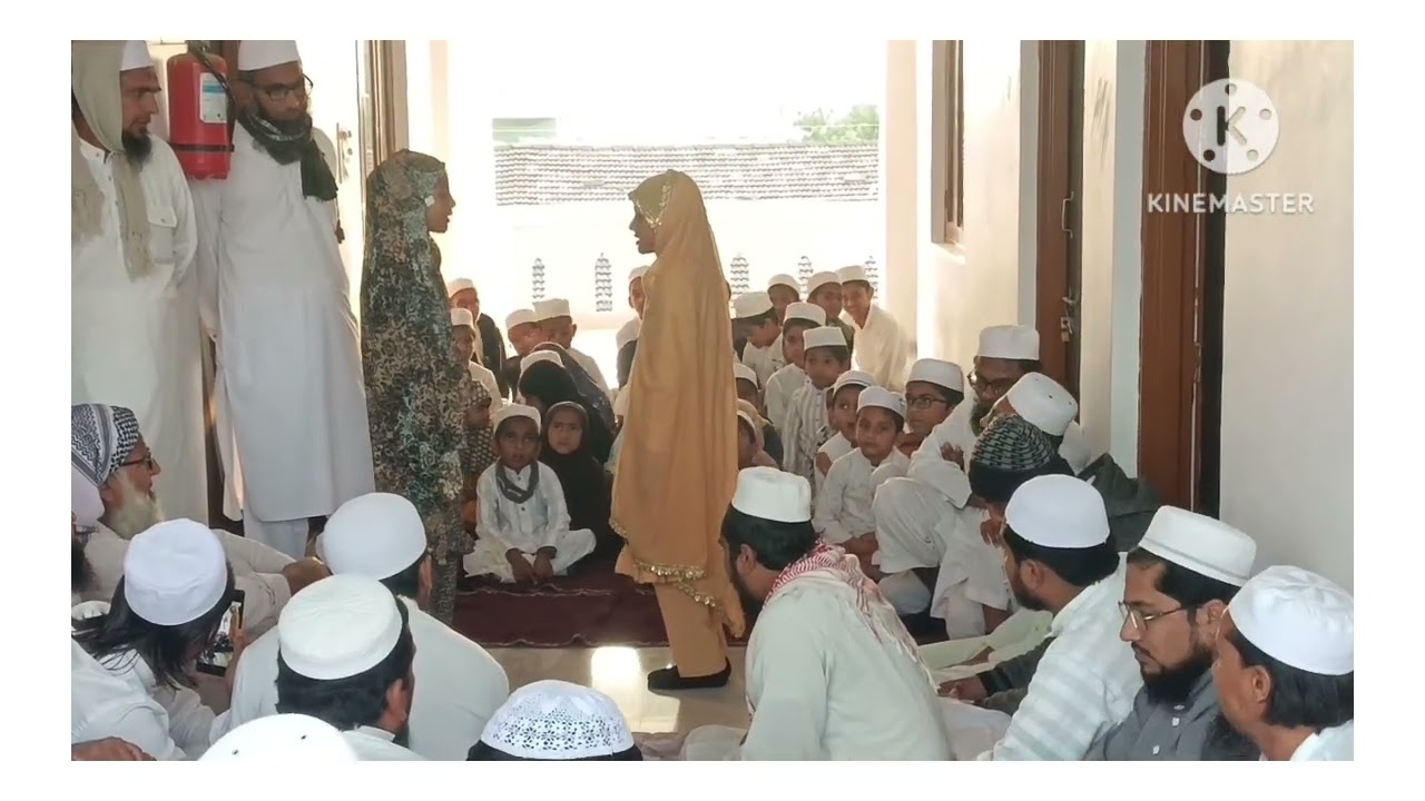 مکتب مدرسہ اسلامیہ حنفیہ جلسہ ۱۵٫ شعبان ٫ ۱۴۴۷ بروز بدھ نظم دل میں عشق نبی کی (حافظ ذکوان اسلام پوری