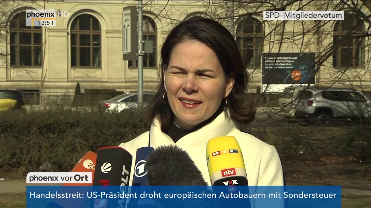 SPD Mitgliederentscheid: Statement von Annalena Baerbock vom 04.03.2018