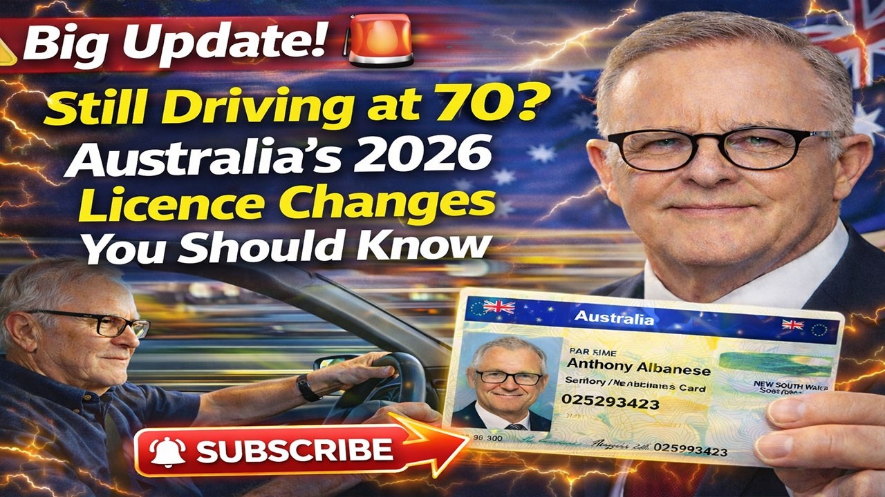 Still Driving at 70? Australia’s 2026 Licence Changes You Should Know