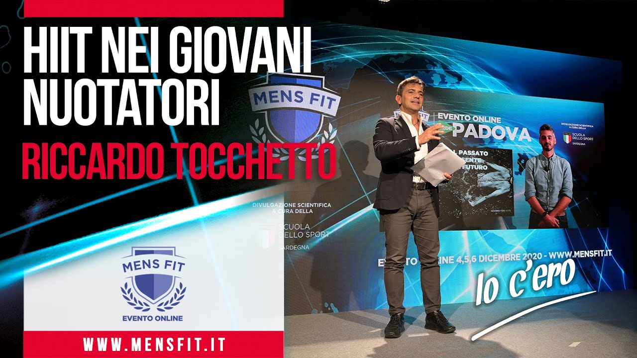 Riccardo Tocchetto al Mens Fit | HIIT nei giovani nuotatori