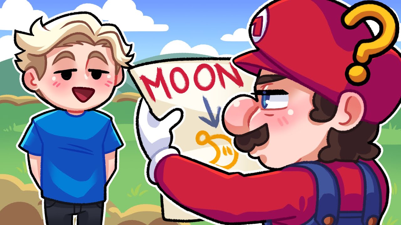 I had YouTubers hide moons in Mario Odyssey