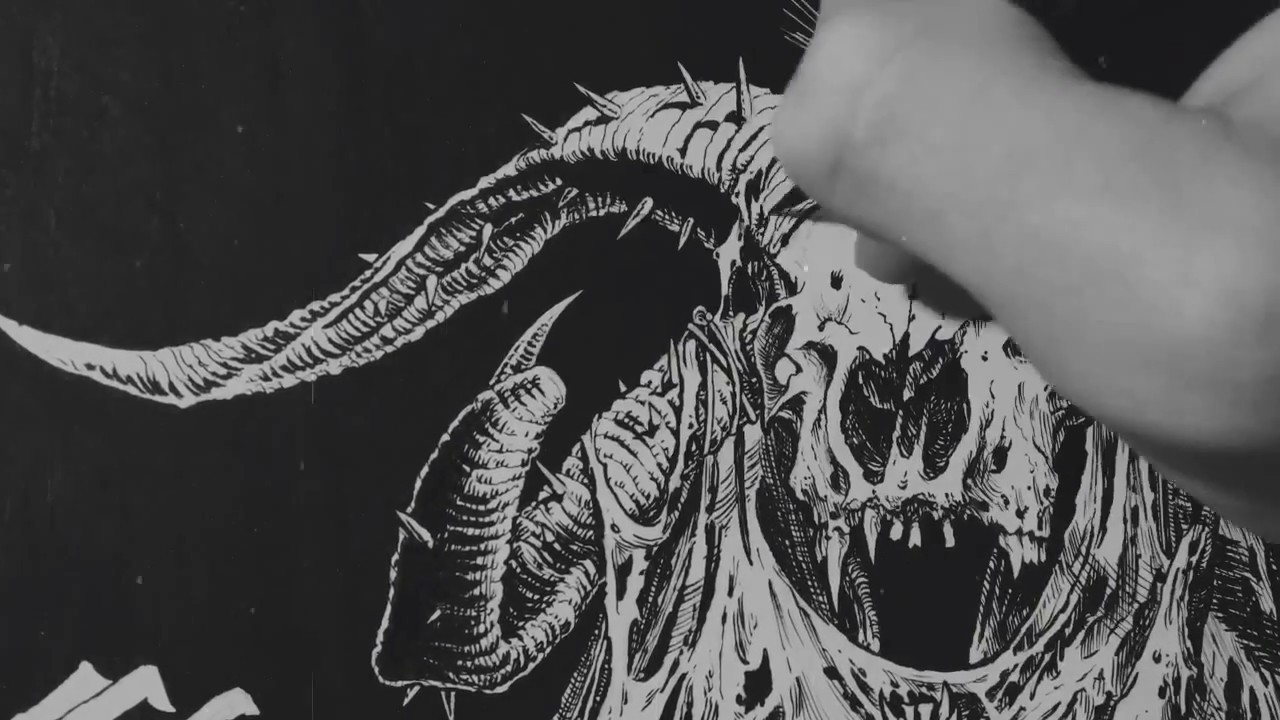 Defame illustration: Skull Collector