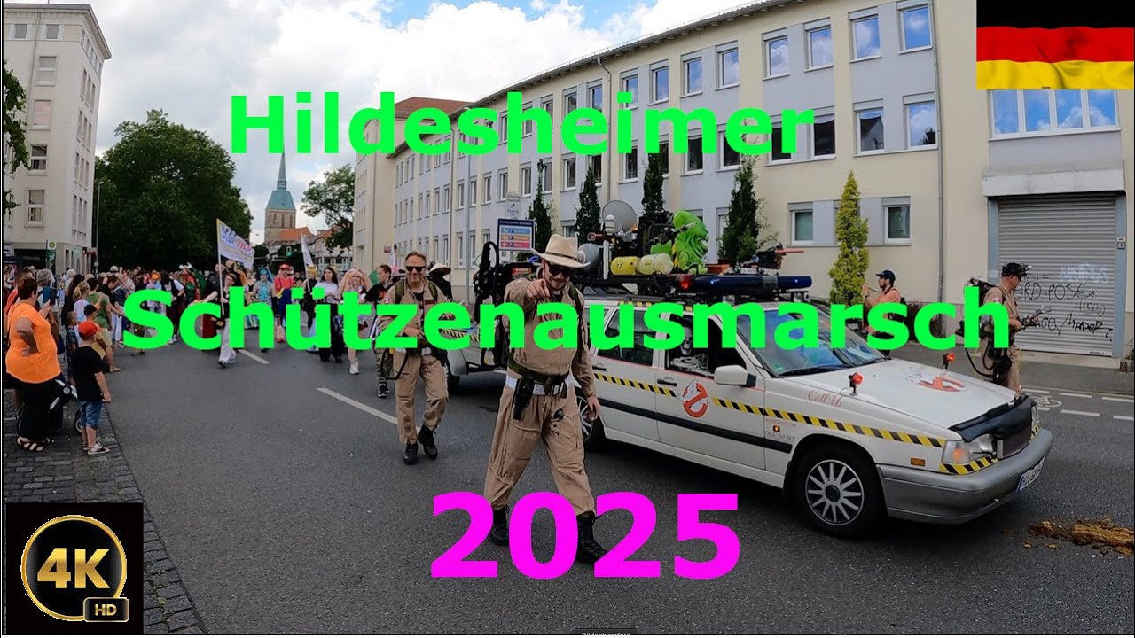 Hildesheimer🥁Schützenausmarsch 2025 4K