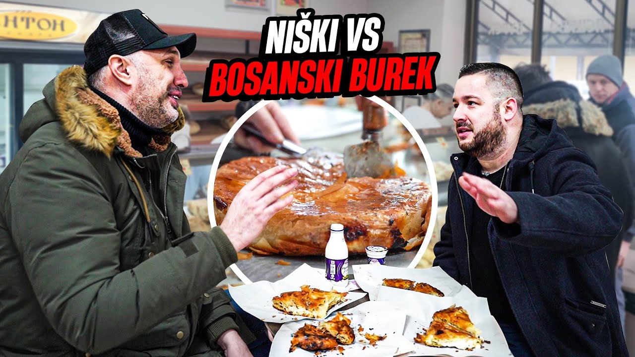 Tko nije probao legendarni niški BUREK nije ni jeo burek! 4 komada pala u 30 minuta!