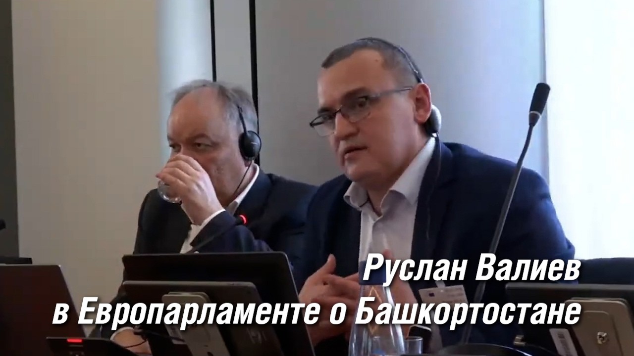 Руслан Валиев в Европарламенте о Башкортостане