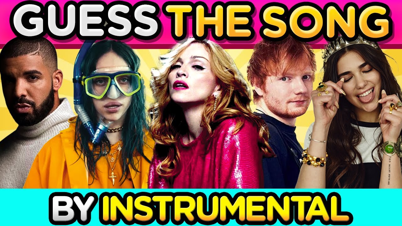 GUESS THE SONG by Instrumental ONLY 🎶 | Iconic Hits Challenge