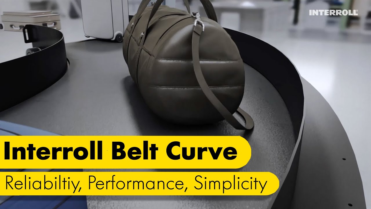 Interroll Belt Curve - whenever reliability, performance and simplicity are called for