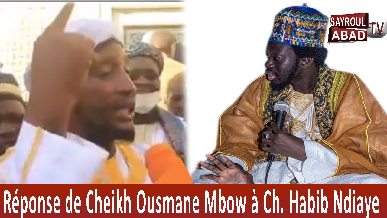 Les leçons correctionnelles de Cheikh Ousmane Mbow à Ch. Habib Ndiaye.