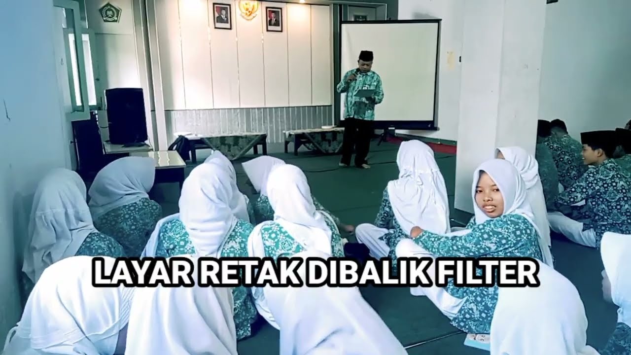 LAYAR RETAK DIBALIK FILTER (BRUS) di MTs Yakti Tegalrejo #pembinaan #penyuluhan #penyuluhagama #fyp 