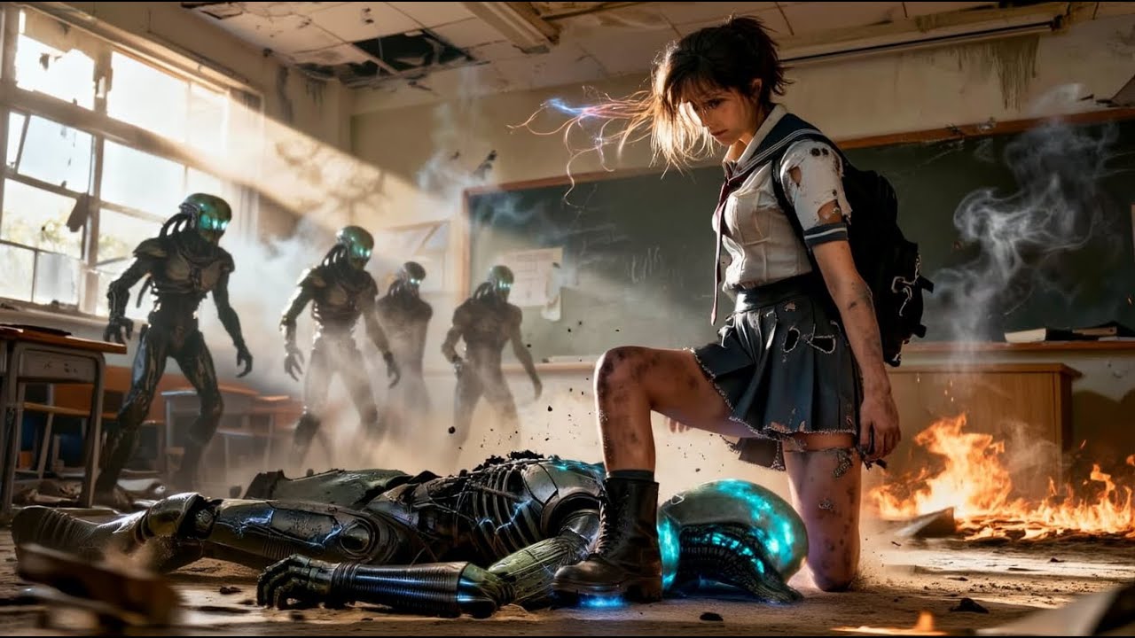The Killers Waited After School The Deathworld Girl Struck Back, Killed Them All, and Erased Proof..