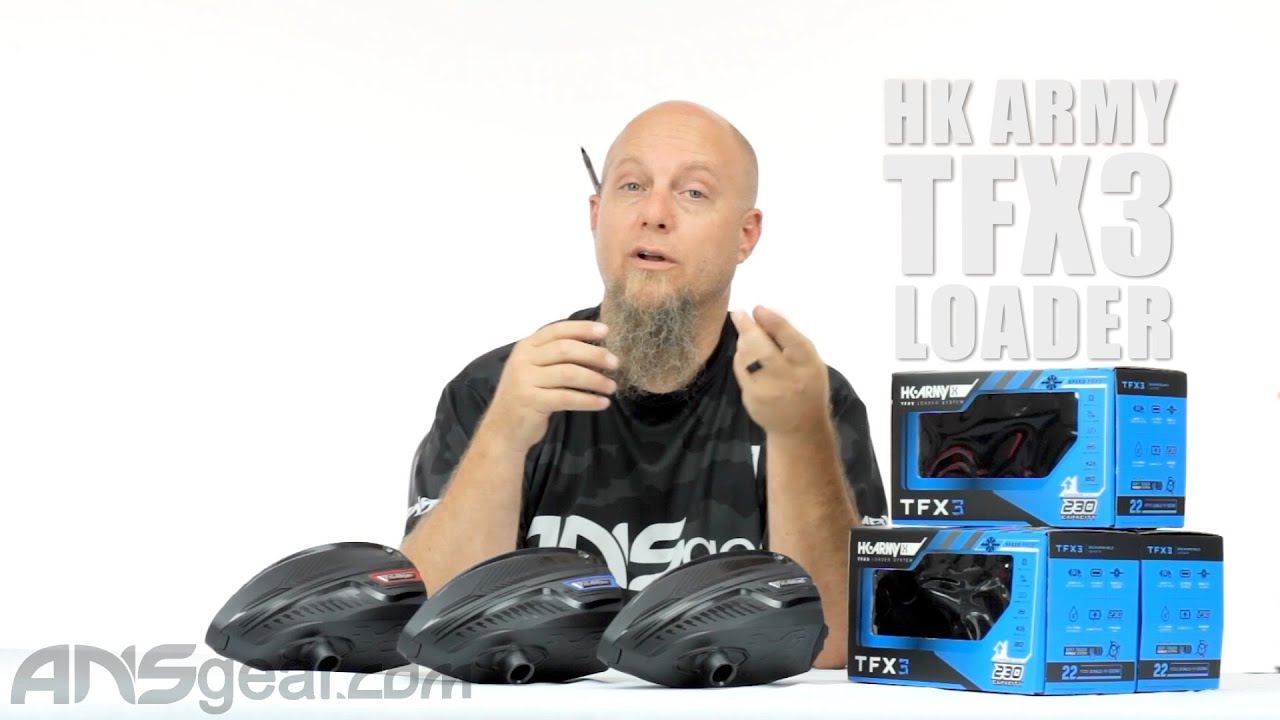 HK Army TFX3 Paintball Loader - Review