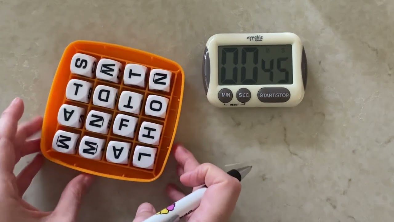 Boggle Game #104