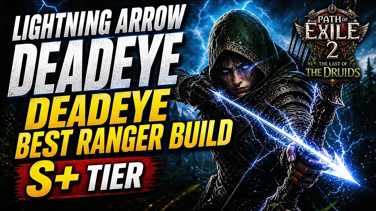 BEST RANGER BUILD IN POE 2? LIGHTNING ARROW DEADEYE MELTS BOSSES