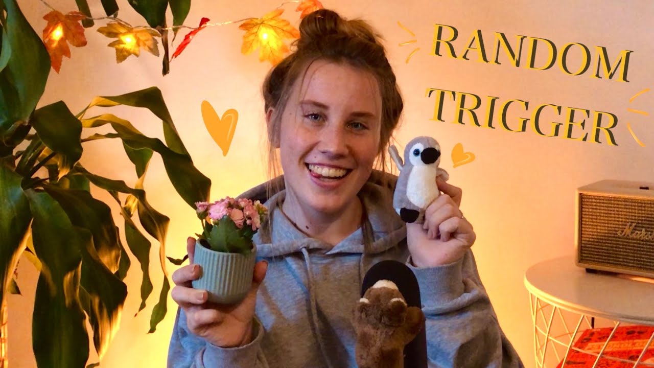 Making you fall asleep with random triggers 😴 | Tapping, Scratching & Brushing Sounds | German ASMR
