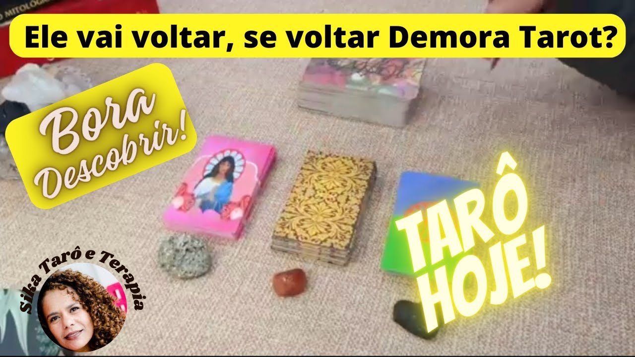 Ele vai voltar, Tarot? Se voltar demora cartomancia?