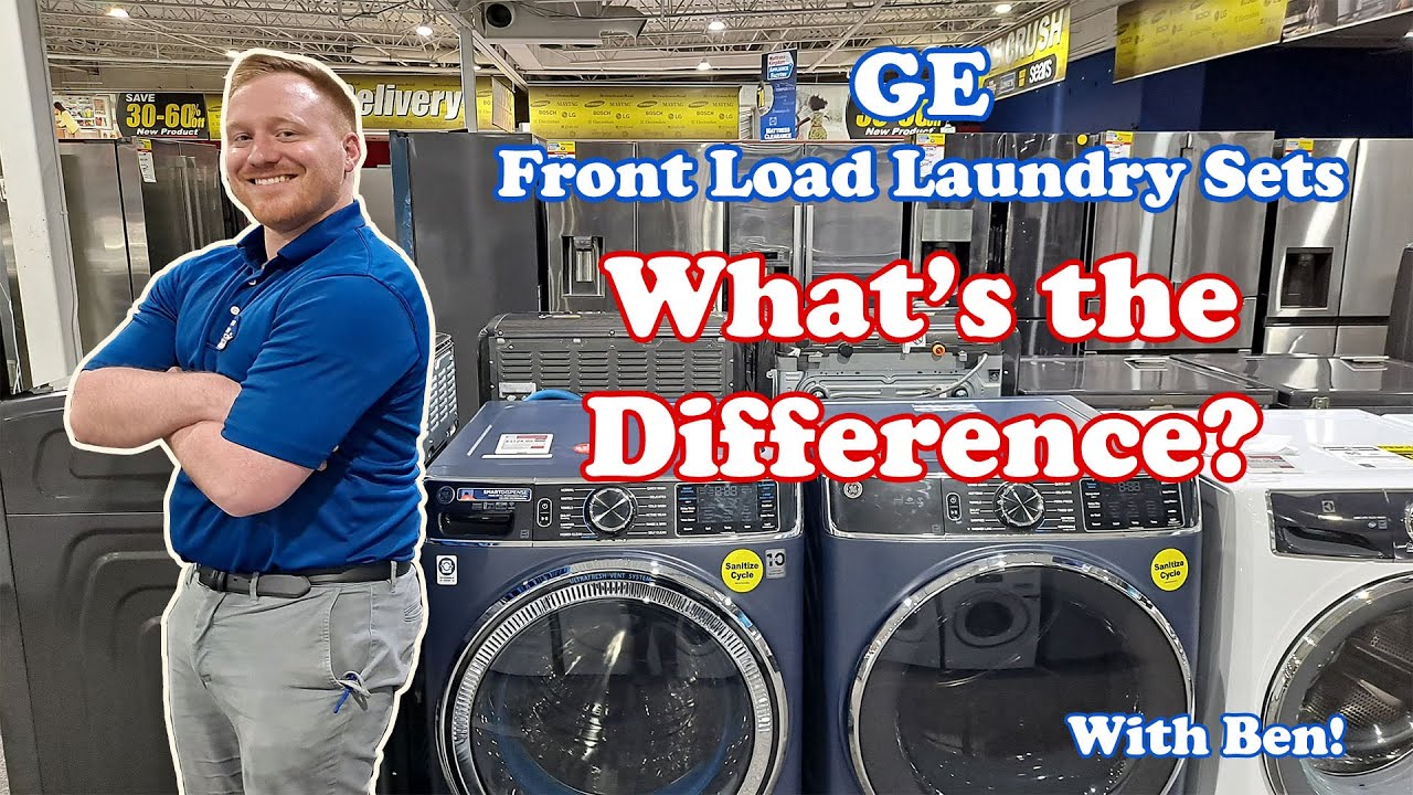 What's the Difference?: GE Front Load Laundry Sets