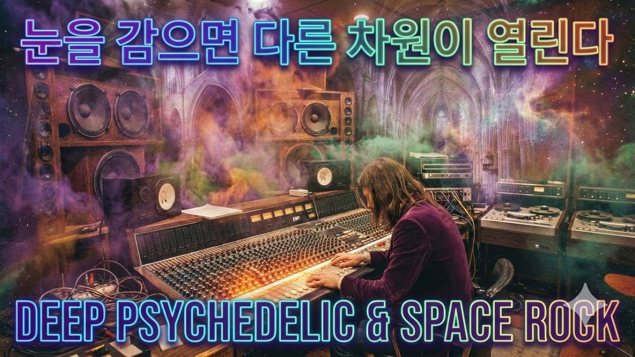 [Playlist] DEEP PSYCHEDELIC & SPACE ROCK! 찐 음악 매니아라면 반드시 거쳐야 할 심연의 소리 (1시간 45분 / WAV 고음질)