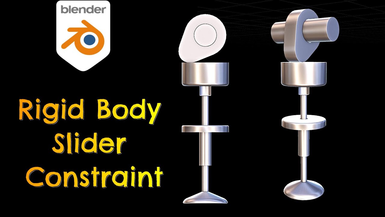 Rigid Body Slider Constraint | Blender 4.2 Tutorial