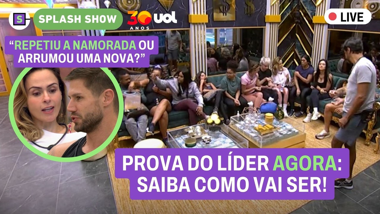 🔴 Ana Paula quer saber do beijo de Jonas e Jordana; Marciele aconselha Gabriela; prova do líder e+