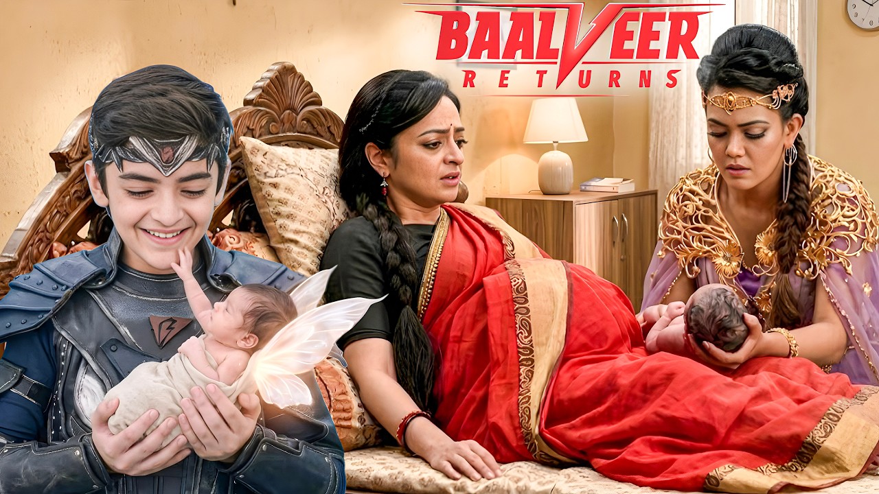 करुणा माँ ने दिया नन्ही परी को जन्म, Vivan को मिली छोटी बहन ! || Baalveer Returns ||