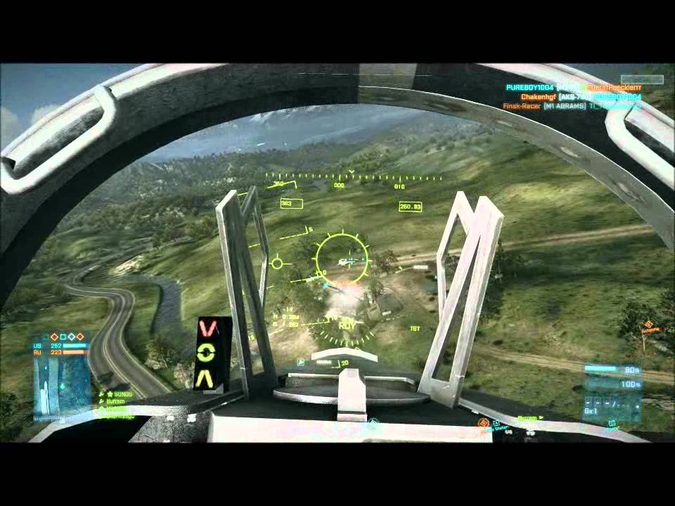 BF3 - beta Jet gameplay