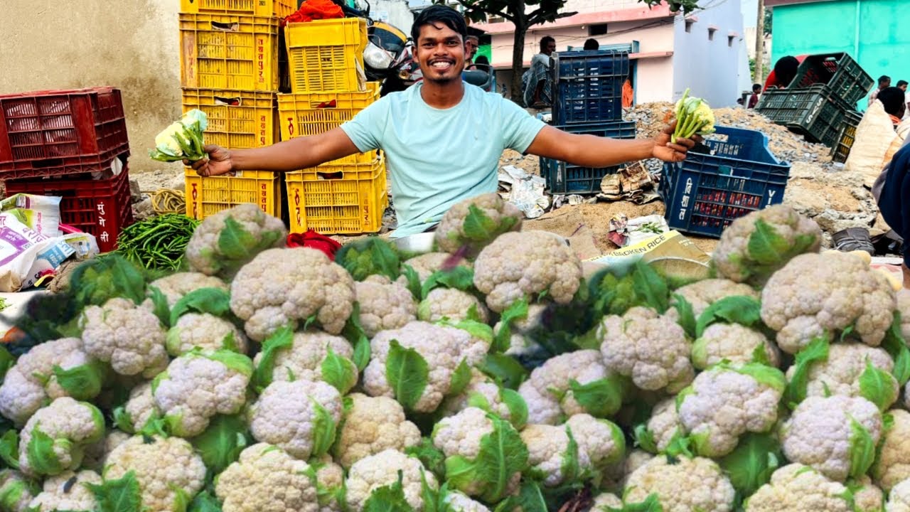 Paheli Bar Kharida Maine 100 Kilo Phoolgobhi Kya Itna Sara Phoolgobhi Sell Ho Payega!!