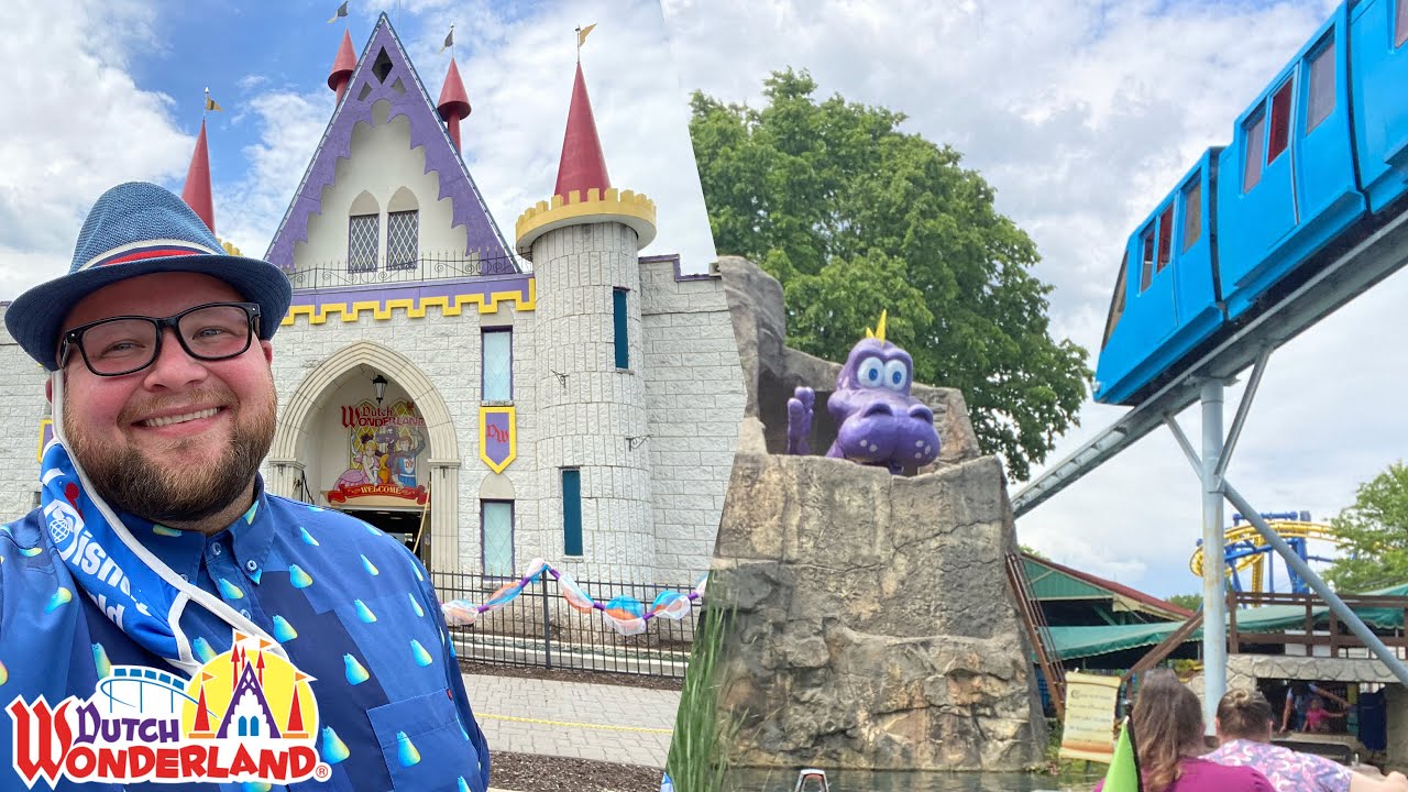 Dutch Wonderland Theme Park 2021 | Merlin's Mayhem Coaster | Voted Best Family Park In Pennsylvania