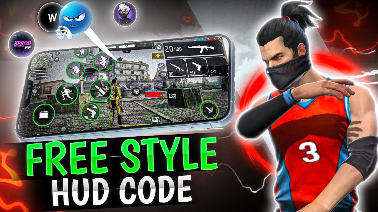  3 FINGER CUSTOM HUD CODE 🤯 BEST FREESTYLE 3 FINGER CUSTOM HUD 💀 || AFTER UPDATE HUD CODE 🔥