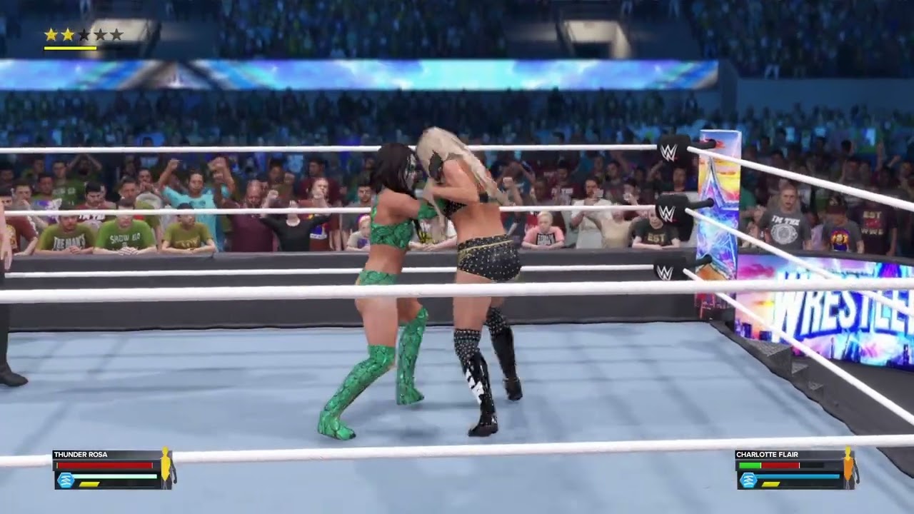 Thunder Rosa Vs Charlotte Flair