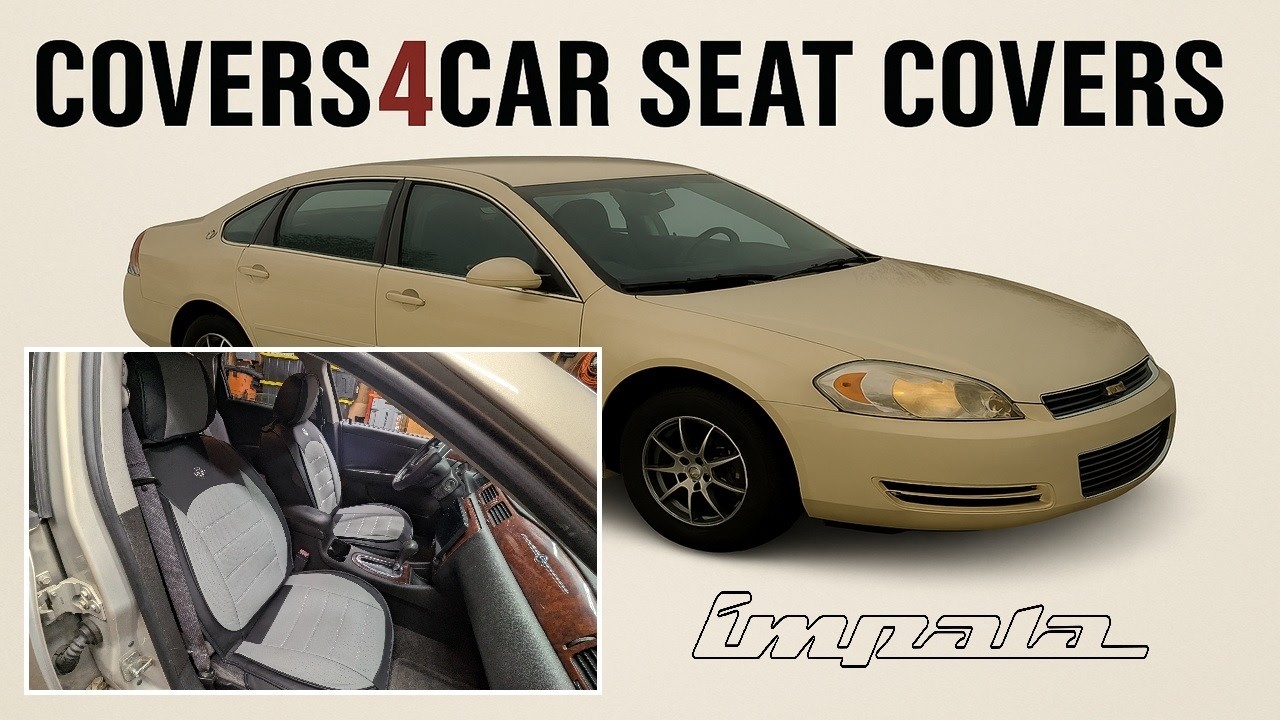 Covers4Car Semi-Custom Seat Covers - Unboxing and Installation in a 9th Generation Chevy Impala