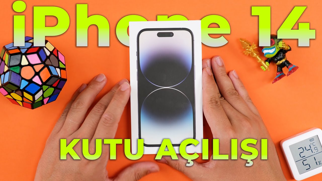 TÜRKİYE 'de KUTUSU AÇILAN İLK iPhone 14 PRO - TAA