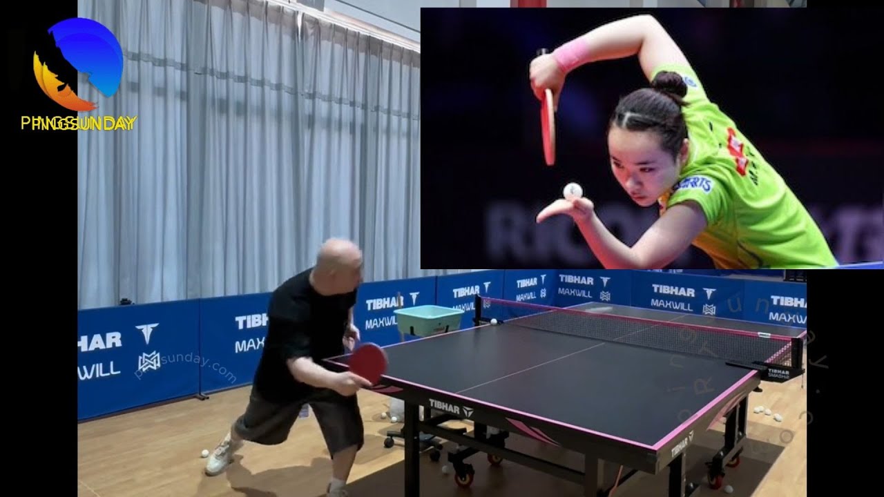 Coach Chen 12: Table tennis hook serve - how to do this