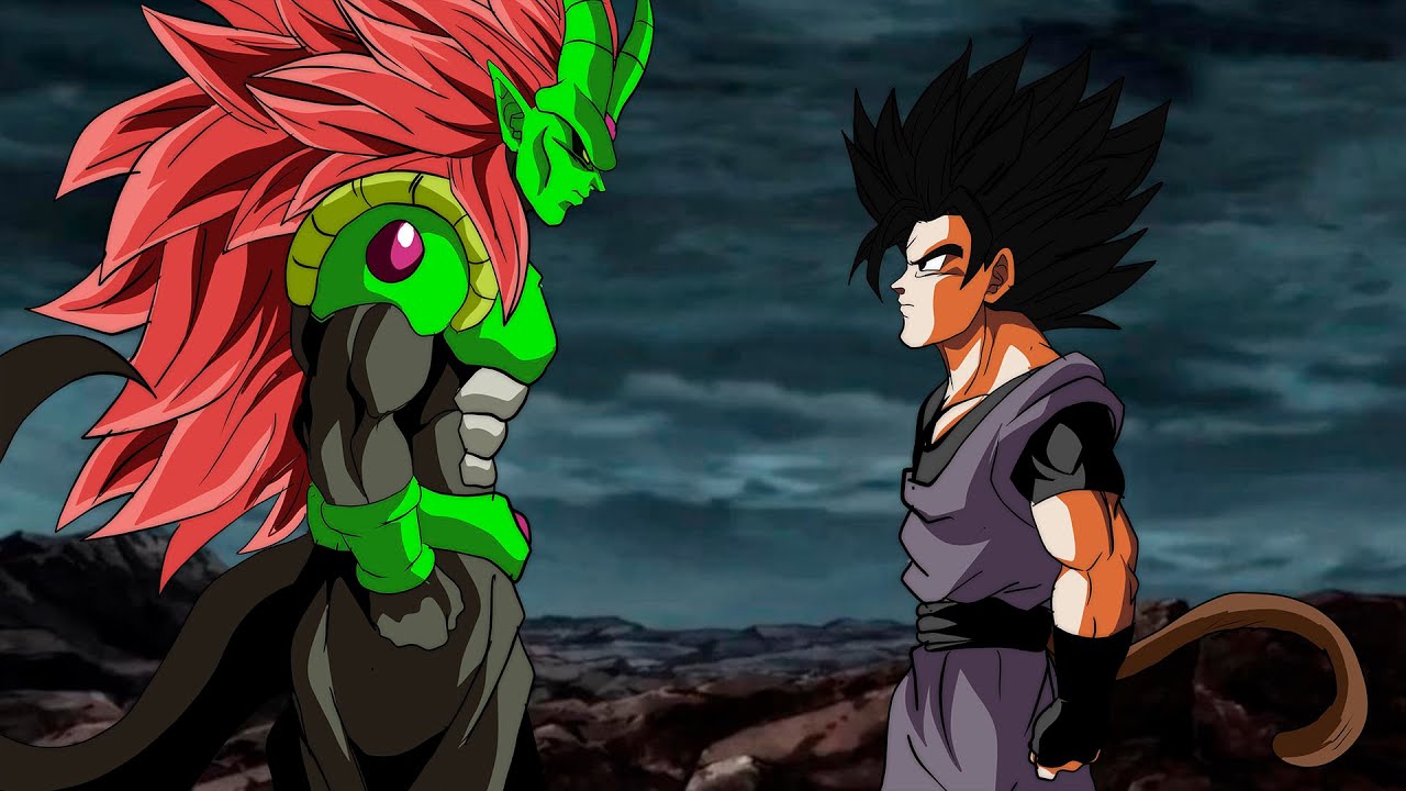 Goku is scared to see Yamoshi the supreme god saiyan slayer of dragons