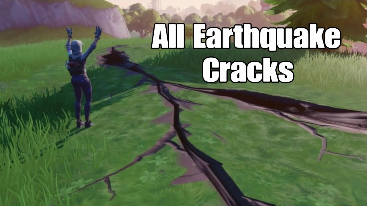 ALL EARTHQUAKE LIVE EVENTS #1-26 FULL COMPILATION FORTNITE BATTLE ROYALE