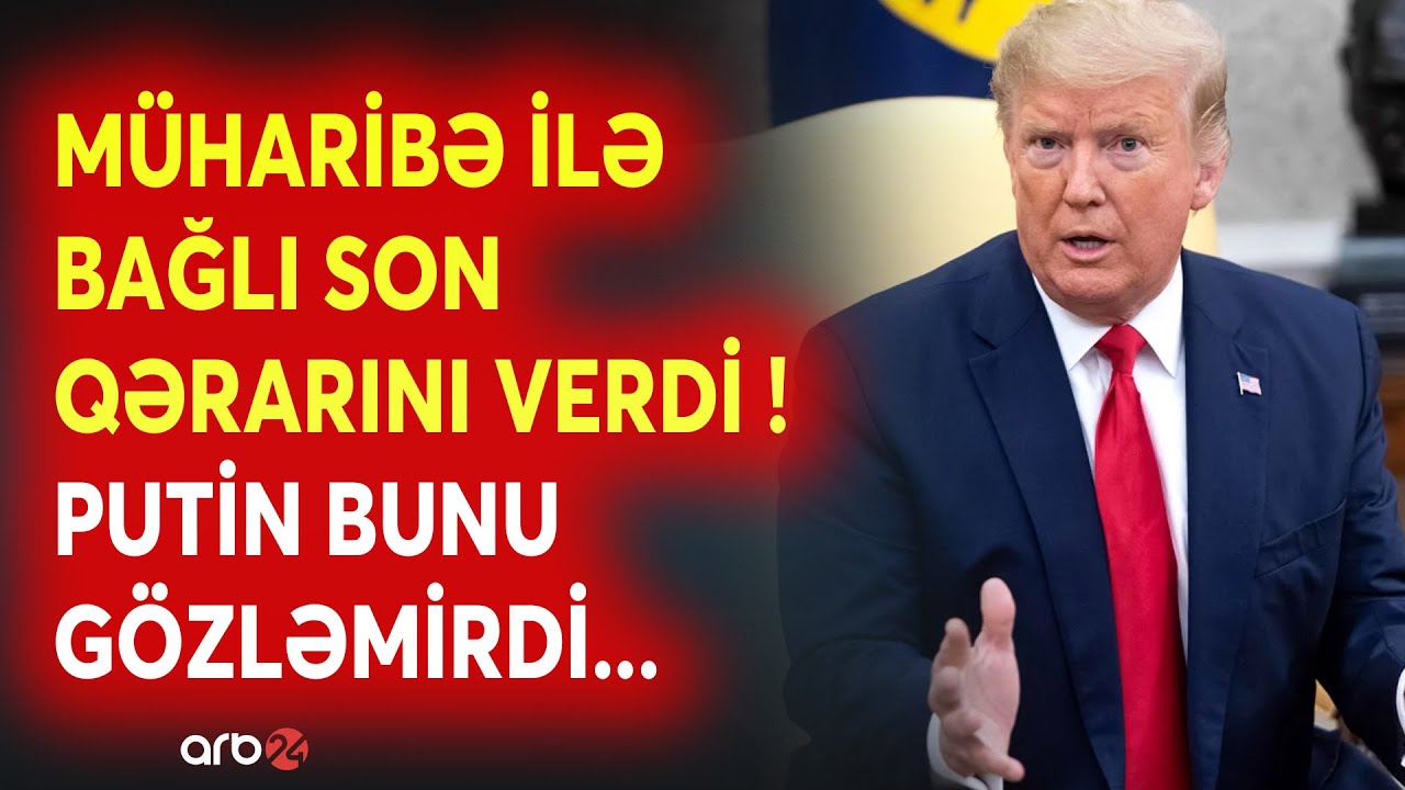 Trampın qərarı Moskvada TƏŞVİŞ YARATDI: ABŞ Rusiyadan ÜZ DÖNDƏRDİ - Zelenski üçün kritik xəbər