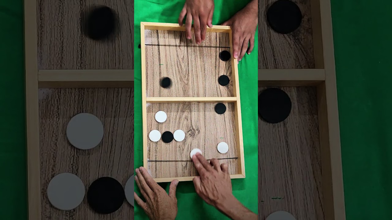 He is  Master of this game 🎮! #tablegames #carrom #challenge #foosball #boardgame #carromboard