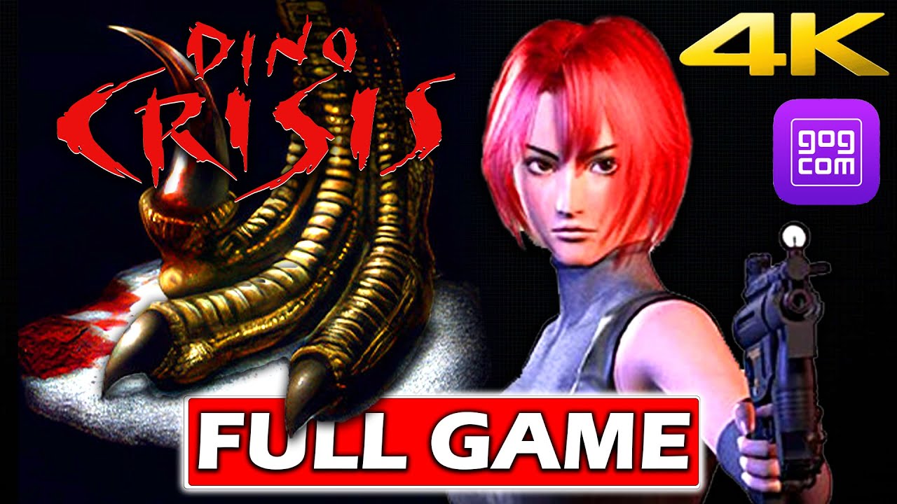 DINO CRISIS Gameplay Walkthrough FULL GAME (4K 60FPS) | GOG Version + Classic Rebirth Patch