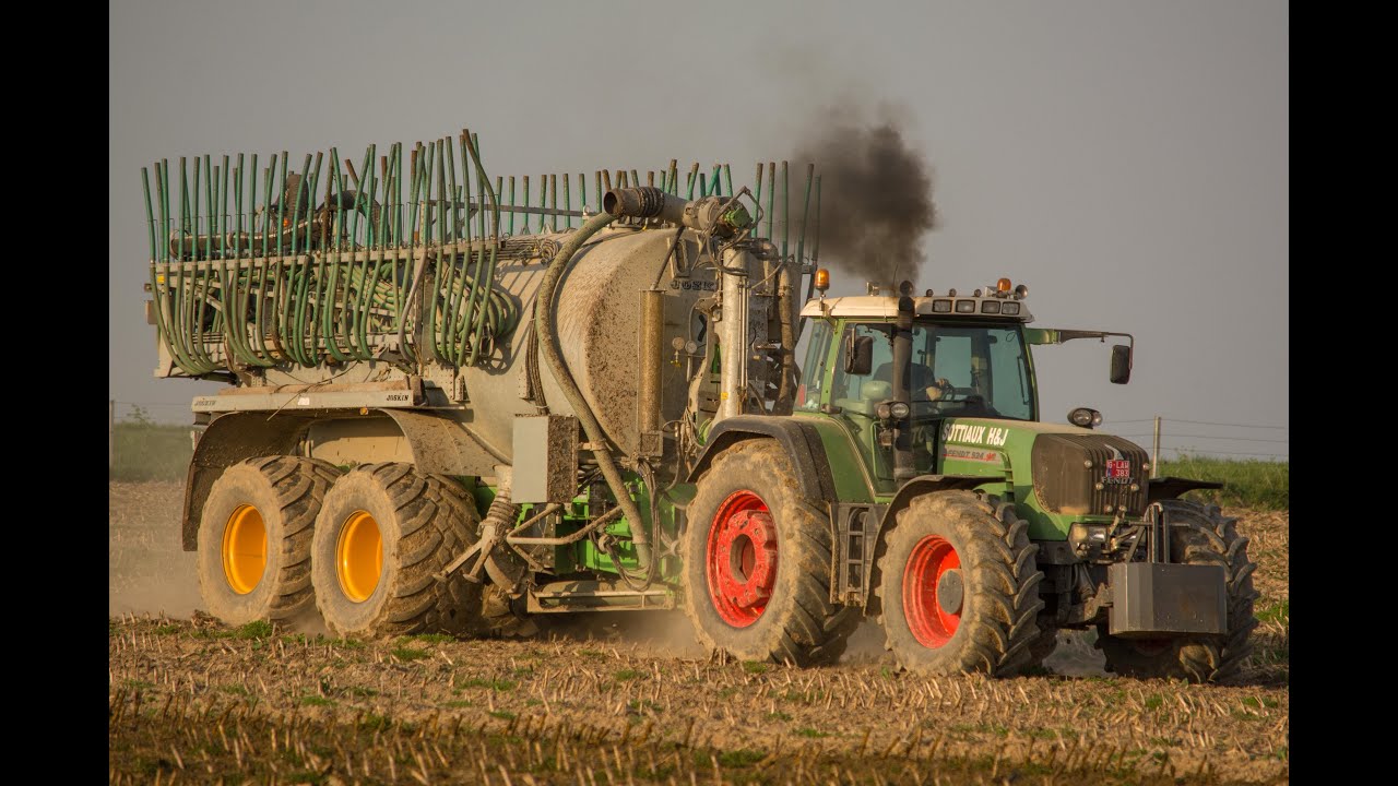 4x Fendt | 900 HP | Spreadin Slurry | Injecting | Plowing | PURE SOUND