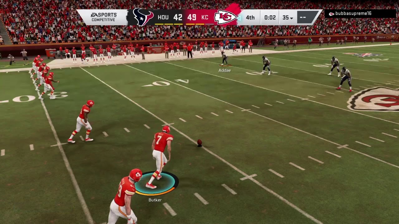 Madden 20 Game Winning Hail Mary