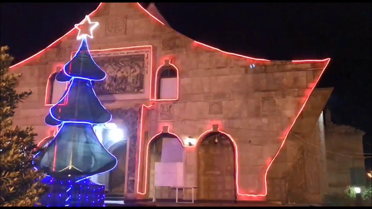 157 - Christmas decorations in Mar Behnam & Sara Church in Baghdeda