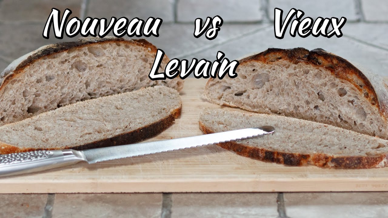 Expérience: Pain avec vieux vs nouveau levain
