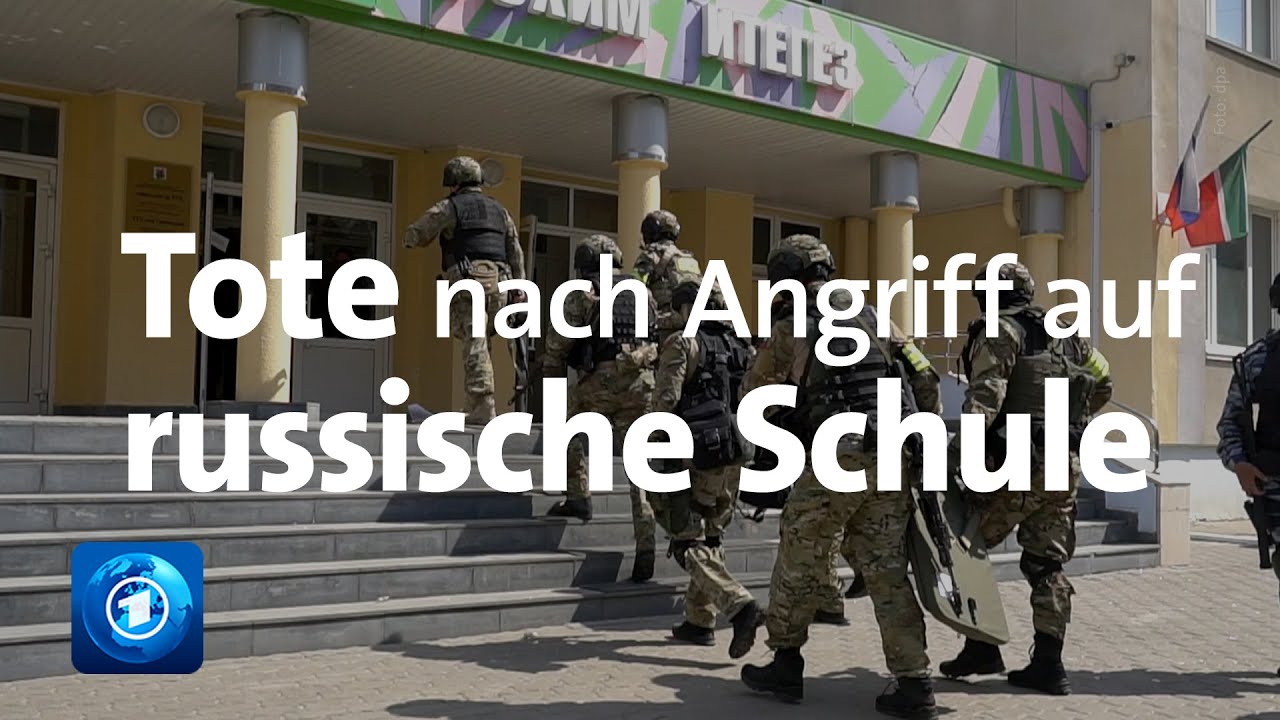 Angriff auf Schule in Russland: Mehrere Kinder in Kasan getötet