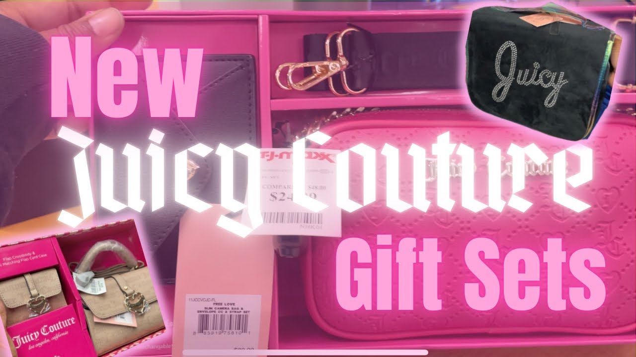 💖🎀 🛍️New Juicy Gift Sets @ #tjmaxx & #burlington 💕✨🛒💨